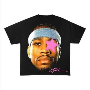 AI Allen Basketball Star Streetwear T-Shirt